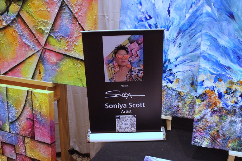 Soniya Scott at FAB The Filipino American Expo 2023.